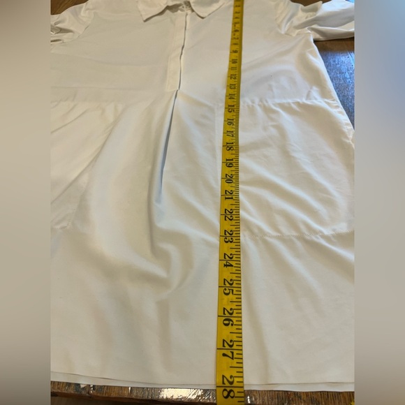 🤍MARCCAIN - White Stretch Shirt - Estimated Size M - Picture 5 of 12